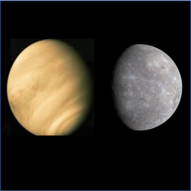 Vénus e Mercúrio